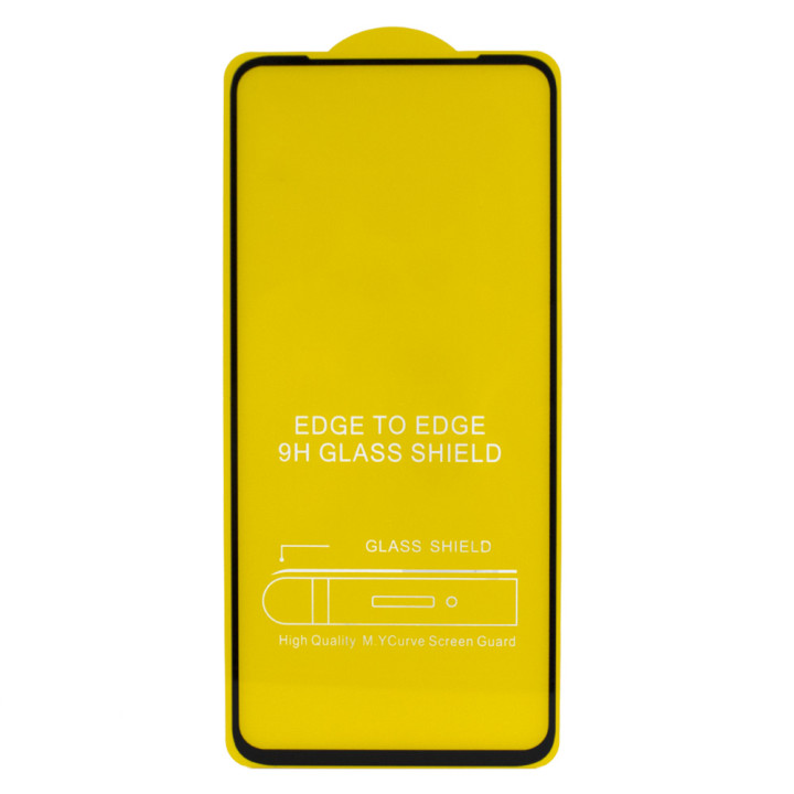 Захисне скло Full Screen Full Glue 2.5D Tempered Glass для Xiaomi Redmi Note 9, Black