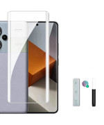 Защитное стекло 3D Tempered Glass UV для Xiaomi 15 Ultra с клеем и лампой