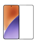 Закалённое защитное стекло Full Screen для Xiaomi 15 с рамкой для автоустановки, Black