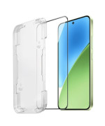 Загартоване захисне скло Full Screen для  Xiaomi 15T Pro з рамкою для поклейки, Black