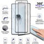 Защитное стекло Privacy Full Screen 360 для ZTE nubia RedMagic 11 Air с поддержкой отсканирования отпечатка пальца