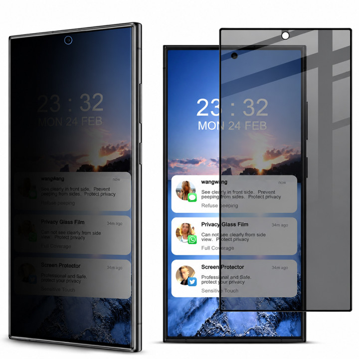 Защитное стекло Privacy Full Screen для ZTE nubia RedMagic 11 Air, Black