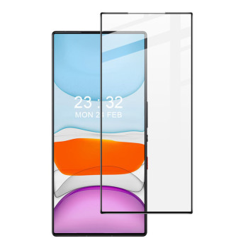 Закаленное защитное стекло Full Screen Tempered Glass для ZTE nubia Red Magic 9 Pro / Red Magic 9 Pro Plus, Black