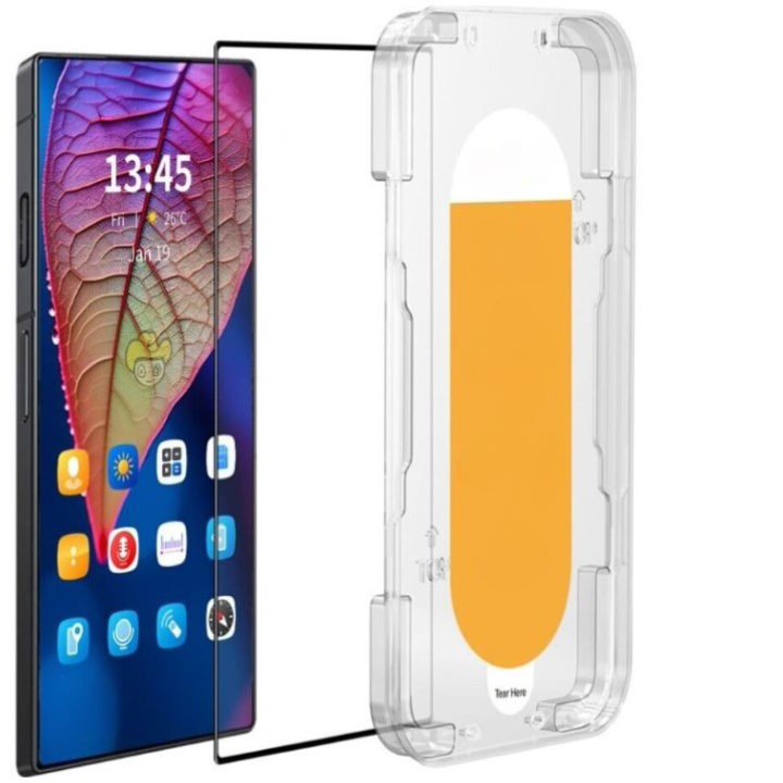 Загартоване захисне скло Full Screen для ZTE Nubia RedMagic 10 Air з рамкою для поклейки, Black