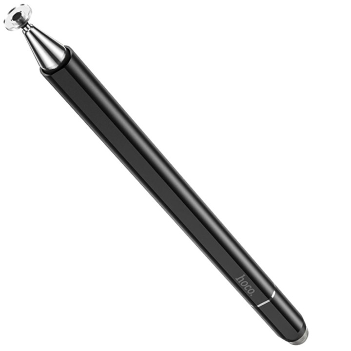 Стилус для сенсорных экранов Hoco GM111 Universal Capacitive Pen 3in1, Black