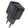 Сетевое зарядное устройство ACEFAST A115 Type-C PD30W, Black