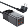 Сетевое зарядное устройство ACEFAST Z2 EU розетка / 3*USB-C 2*USB-A 4000W, Black