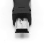 Сетевое зарядное устройство AWM LS-TT010 mini USB 2.1A 1м, Black