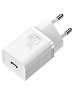 Мережевий зарядний пристрій Baseus Super Si Quick Charger CCSUP-B02 1Type-C 20W, White