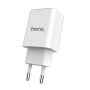 Мережевий зарядний пристрій Hoco C62А 2 USB 2,1A, без кабеля