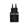 Мережевий зарядний пристрій HOCO C12 2USB 2.4A, Lightning 1м