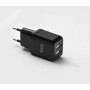 Мережевий зарядний пристрій Hoco C33A Micro USB (Black)