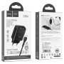 Сетевое зарядное устройство Hoco C86A 2 USB 2.4A Type-C 1м