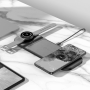 Безпровідний зарядний пристрій Hoco CQ6 Power 3-in-1 для смартфонів з технологією Qi, Samsung Watch, Black