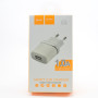Зарядний пристрій USB Hoco C11 1A White
