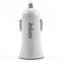 Зарядний пристрій Inkax CD-43 (мережевий + автомобільний) 1A Lightning, White