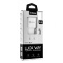 Сетевое зарядное устройство INKAX CD-27 USB 2.1A Lightning 1м, White