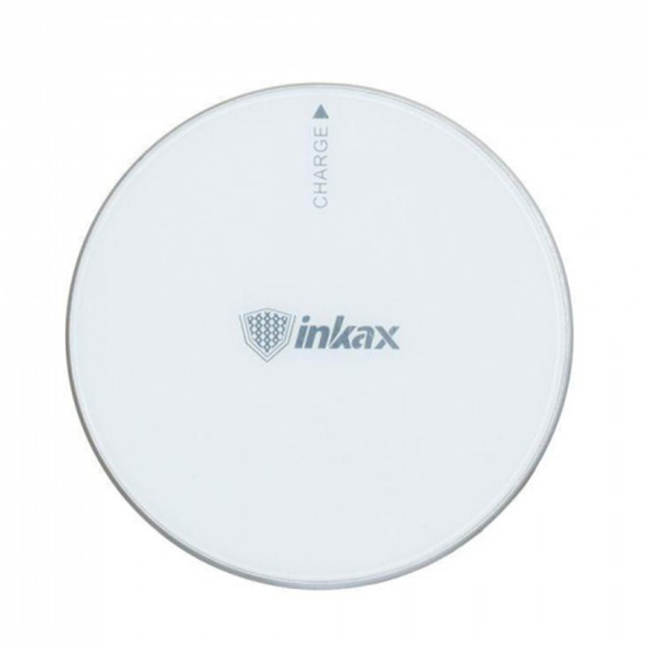 Беспроводное зарядное устройство Inkax FW-02 для смартфонов со стандартом Qi, White