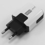 Мережевий зарядний пристрій MobiLand HZXD-064 QC 3.0 USB 3.1А, lightning 1м, White