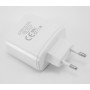 Мережевий зарядний пристрій Moxom KH-30Y Micro USB (White)