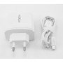 Сетевое Зарядное Устройство Moxom KH-30Y Micro USB (White)