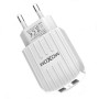 Сетевое зарядное устройство Moxom KH-48 2USB 2.4A micro USB 1 м, White