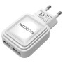 Сетевое зарядное устройство Moxom KH-52 2USB 2.4A micro USB 1 м, White