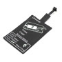 QI приемник для беспроводной зарядки RoHS Micro USB, Android OS Black
