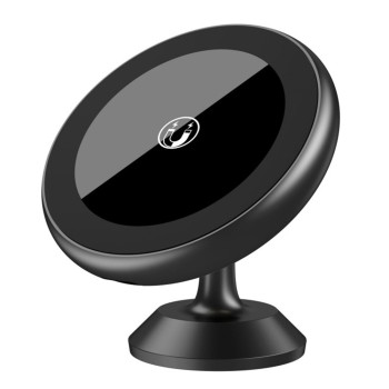 Магнитный держатель с функцией беспроводной зарядки XO CX009 3A 15W, Black