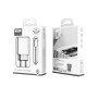 Сетевое зарядное устройство XO L101 с кабелем Micro USB 1USB / 2Type-C QC3.0 20W, White