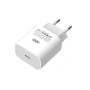 Сетевое зарядное устройство XO L40 Type-C PD 3A 18W, без кабеля, White