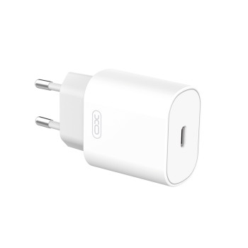 Сетевое Зарядное Устройство XO L91 PD (1Type-C/25W), White