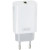 Мережевий зарядний пристрій XO L85D QC3.0 (1USB/18W), White