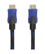 Видео кабель PowerPlant HDMI - HDMI позолоченные коннекторы 1.4V 0.75м, Black