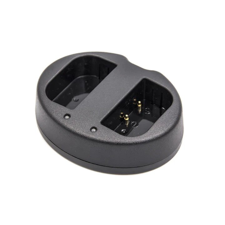 Зарядний пристрій PowerPlant для Panasonic DMW-BLF19E для двох акумуляторів, Black