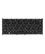 Клавиатура для ноутбука ACER Aspire S3, S5, One 756, TravelMate B1 без фрейма, Black