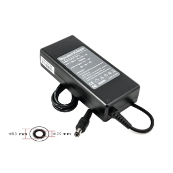 Блок питания для ноутбуков PowerPlant TOSHIBA 220V, 15V 90W 6A (6.3 х 3.0)