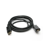 Відео кабель PowerPlant DisplayPort - HDMI 1.3V, позолочені конектори, 1.8м