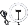 Кільцева USB LED лампа Puluz PU397 10.2", Black
