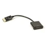 Кабель-перехідник PowerPlant HDMI - DisplayPort 0.15м, Black