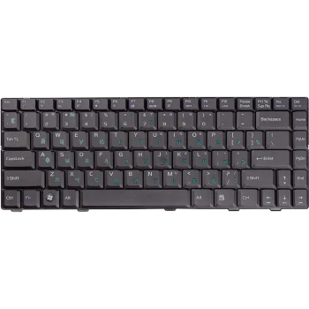 Клавіатура для ноутбука ASUS F80, F82, K41, Black