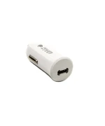 Автомобільний зарядний пристрій PowerPlant Type-C 12V-24V, 3A, White