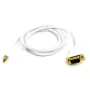 Видео кабель PowerPlant mini DisplayPort (M) - VGA (M) 1 м, White