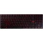 Клавиатура для ноутбука LENOVO Legion Y520, R720 подсветка, Black