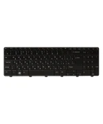 Клавиатура для ноутбука DELL Inspiron N5010 черный фрейм, Black