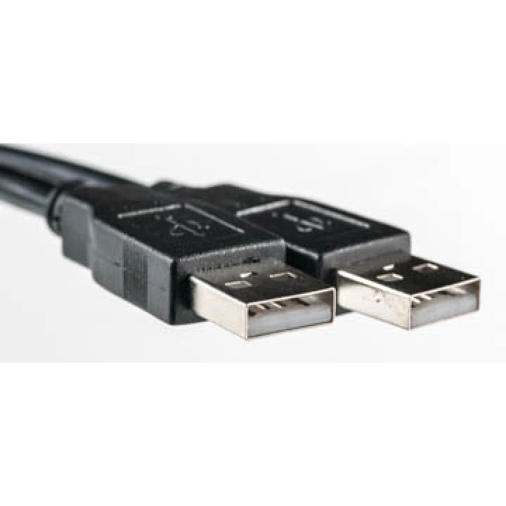 USB Кабель PowerPlant USB 2.0 AM– AM, 5м, One ferrite, Black