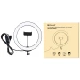 Кільцева USB LED лампа Puluz PU397 10.2", Black