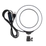 Кільцева USB LED лампа Puluz PU378 6.2", Black