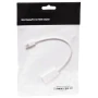 Кабель-переходник PowerPlant HDMI - mini DisplayPort 0.15м, White