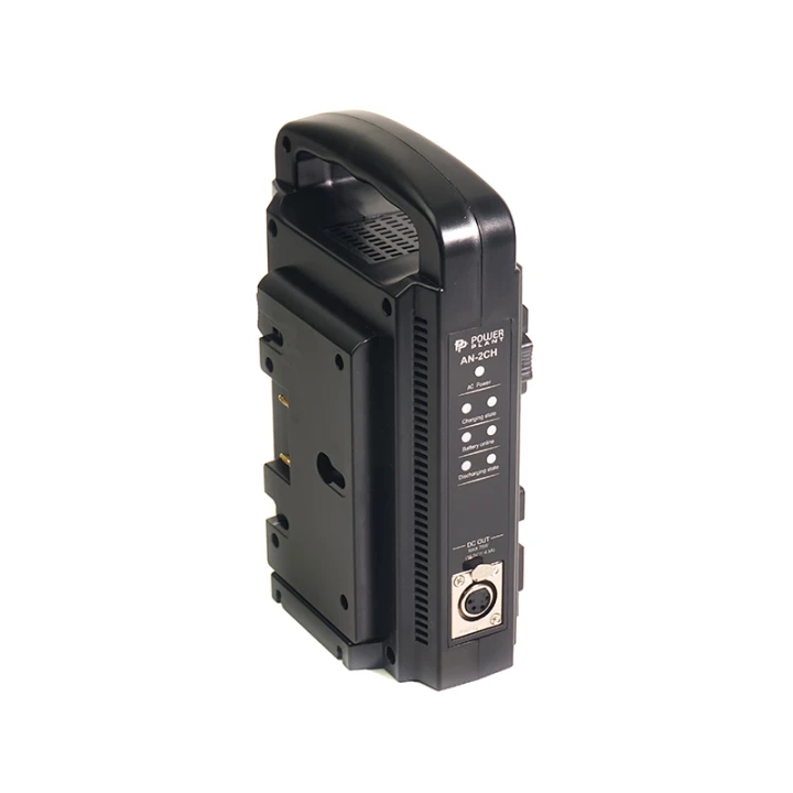 Зарядний пристрій PowerPlant для Dual Sony AN-150W, AN-190W для двох акумуляторів, Black
